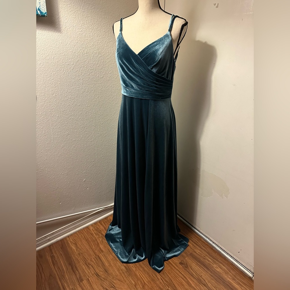 JJs House Teal Maxi Dress